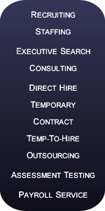 Services Recruiting Staffing Executive Search Consulting